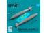 ResKit kit RS72-0525 Mk.84 protégé thermiquement/BLU-117 avec bombes BSU-36/B 1/72
