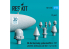 ResKit kit RS72-0525 Mk.84 protégé thermiquement/BLU-117 avec bombes BSU-36/B 1/72