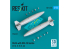 ResKit kit RS72-0526 Mk.84 avec bombes BSU-50, 2 pièces imprimées en 3D 1/72