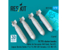 ResKit kit RS72-0535 Bombes à fragmentation BL755, 4 pièces imprimées en 3D 1/72