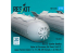 ResKit kit RS72-0535 Bombes à fragmentation BL755, 4 pièces imprimées en 3D 1/72