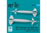 ResKit kit RS72-0575 Bombes guidées laser GBU-10 « Paveway I » avec dérive BSU-37/B et aile BSU-3A/B vitesse lente 1/72