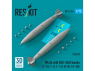 ResKit kit RS72-0524 Mk.84 avec bombes BSU-36/B 2 pièces imprimées en 3D 1/72