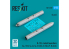 ResKit kit RS72-0529 Lance-roquettes B-13L (2 pièces) (imprimé en 3D 1/72