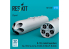 ResKit kit RS72-0529 Lance-roquettes B-13L (2 pièces) (imprimé en 3D 1/72