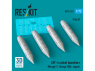 ResKit kit RS72-0531 Lance-roquettes LRF-4 4 pièces imprimé en 3D 1/72