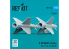 ResKit kit RS72-0574 Missiles R-98 MR/MT 2 pièces imprimés en 3D 1/72