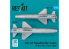 ResKit kit RS72-0517 AGM-142 &quot;Popeye/Have Nap&quot; missiles 2 pcs imprimé en 3D 1/72