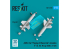 ResKit kit RS72-0518 Missiles AGM-142 « Popeye 2/Have Lite » 2 pièces imprimés en 3D 1/72