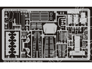 EDUARD photodecoupe avion 49219 P-51B 1/48