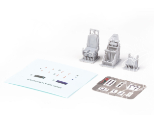 Eduard kit d'amelioration brassin Print 672431 Siège éjectable F-35C Tamiya 1/72