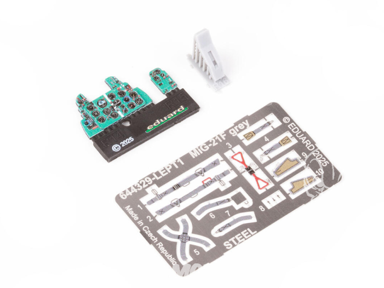 Eduard kit d'amelioration avion Löök 644335 MiG-21F Turquoise Eduard 1/48