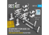 ResKit kit RSK32-0020 Transporteur de munitions MHU-191/M AERO 21A US NAVY et adaptateurs missiles Flotte de porte-avions 1/72