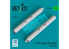 ResKit kit RS35-0025 Lance-roquettes B-13L (2 pièces) (imprimé en 3D 1/735