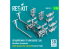 ResKit kit RSK35-0011 Transporteur de munitions MHU-191/M AERO 21A US NAVY et adaptateurs missiles Flotte de porte-avions 1/35