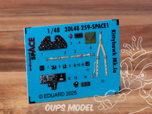 Eduard Space décalques 3D 3DL48259 Kittyhawk Mk.Ia Eduard 1/48
