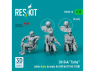 ResKit Figurine RSF35-0010 Pilotes sur Sièges CH-54A Tarhe de 1962-1968 pour kit ICM 3pièces imprimées en 3D 1/35