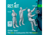 ResKit Figurine RSF35-0012 pilotes Early en position debout CH-54A Tarhe de 1962-1968 pour kit ICM 3pièces imprimées en 3D 1/35