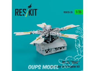 ResKit RSU35-0020 Rotor principal du Mi-24 Hind pour kit Trumpeter imprimé en 3D 1/35