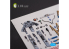 Kelik K72163 Autocollant intérieur F.2A Lighting kit Airfix 1/72