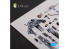 Kelik K72163 Autocollant intérieur F.2A Lighting kit Airfix 1/72