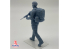 Hachecka Prints figurine HKP-09-02-35 Soldat Français moderne 02 1/35