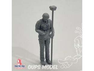 Hachecka Prints figurine HKP-09-13-35 Géomètre du génie Français 03 1/35