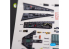 Kelik K72171 Autocollant intérieur F-117A NIGHTHAWK kit Academy 1/72