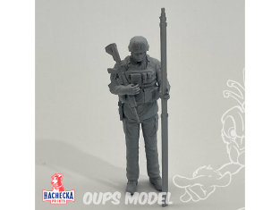 Hachecka Prints figurine HKP-09-12-35 Géomètre du génie Français 02 1/35