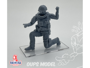 Hachecka Prints figurine HKP-09-20-35 Opérateur du RAID 01 1/35
