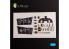 Kelik K72084 Autocollant intérieur B-24D Liberator kit Hasegawa 1/72