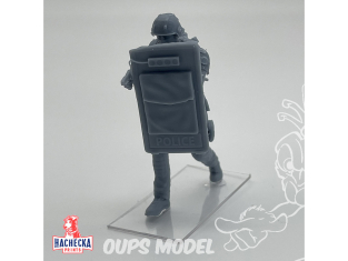 Hachecka Prints figurine HKP-09-23-35 Opérateur du RAID 04 1/35