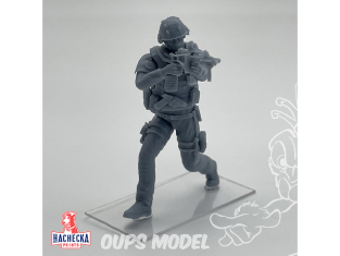 Hachecka Prints figurine HKP-09-25-35 Opérateur du RAID 06 1/35