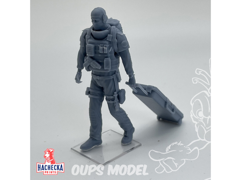 Hachecka Prints figurine HKP-09-29-35 Opérateur du RAID 10 1/35