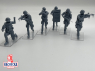Hachecka Prints figurine HKP-09-31-35 Set opérateurs du RAID 01 x6 1/35