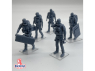 Hachecka Prints figurine HKP-09-32-35 Set opérateurs du RAID 02 x6 1/35