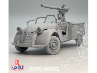 Hachecka Prints maquette voiture HKP-01-12-35 Citroën 2CV Jules 1/35