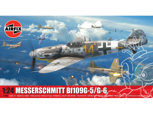 AIRFIX maquettes avion A17003 Messerschmitt Bf109G-5/6 1/24