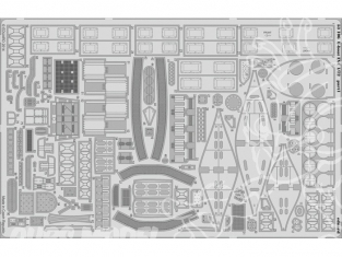 Eduard photodecoupe 53106 U-Boat IXC Premiere partie Revell 1/72