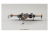 Revell maquette Star Wars 01216 BANDAI Poe's X-Wing Fighter à encliqueter 1/72