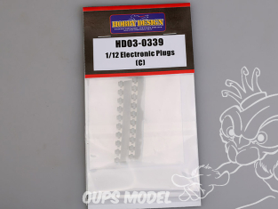 Hobby Design accessoire HD03-0339 Connecteurs électroniques (C) 1/12