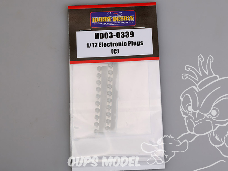 Hobby Design accessoire HD03-0339 Connecteurs électroniques (C) 1/12