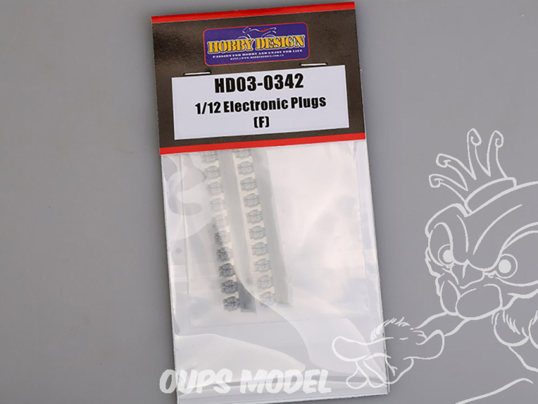 Hobby Design accessoire HD03-0342 Connecteurs électroniques (F) 1/12