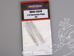 Hobby Design accessoire HD03-0340 Connecteurs électroniques (D) 1/12