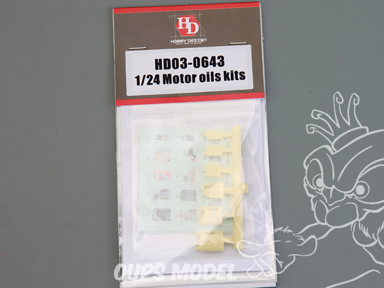 Hobby Design amélioration HD03-0643 Kits bidons d'huile moteur 1/24