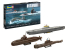 Revell maquette sous marin 05186 70 Years Bundeswehr:Wilhelm Bauer,Type 206A,Class2 1/144