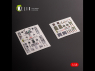 Kelik K48131 Autocollants 3D intérieurs du Tornado IDS pour kit Italeri 1/48