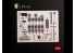 Kelik K48121 Autocollants 3D F-104 series Electrical Equipment pour kit Kinetic 1/48