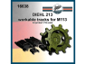 FC MODEL TREND accessoire résine 16638 Chenilles maillon par maillon DIEHL 213 pour M113 1/16