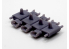 FC MODEL TREND accessoire résine 16638 Chenilles maillon par maillon DIEHL 213 pour M113 1/16